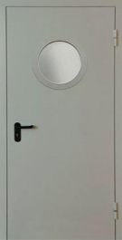 Фото двери «Однопольная с круглым стеклом EI-30» в Дрезне