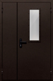 Фото двери «Полуторная со стеклом №210» в Дрезне