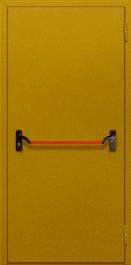 Фото двери «Однопольная глухая с антипаникой №45» в Дрезне
